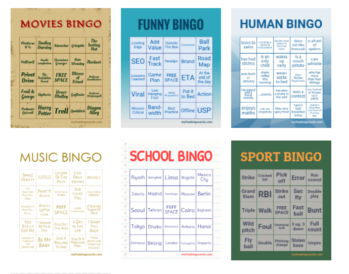 Virtual Bingo